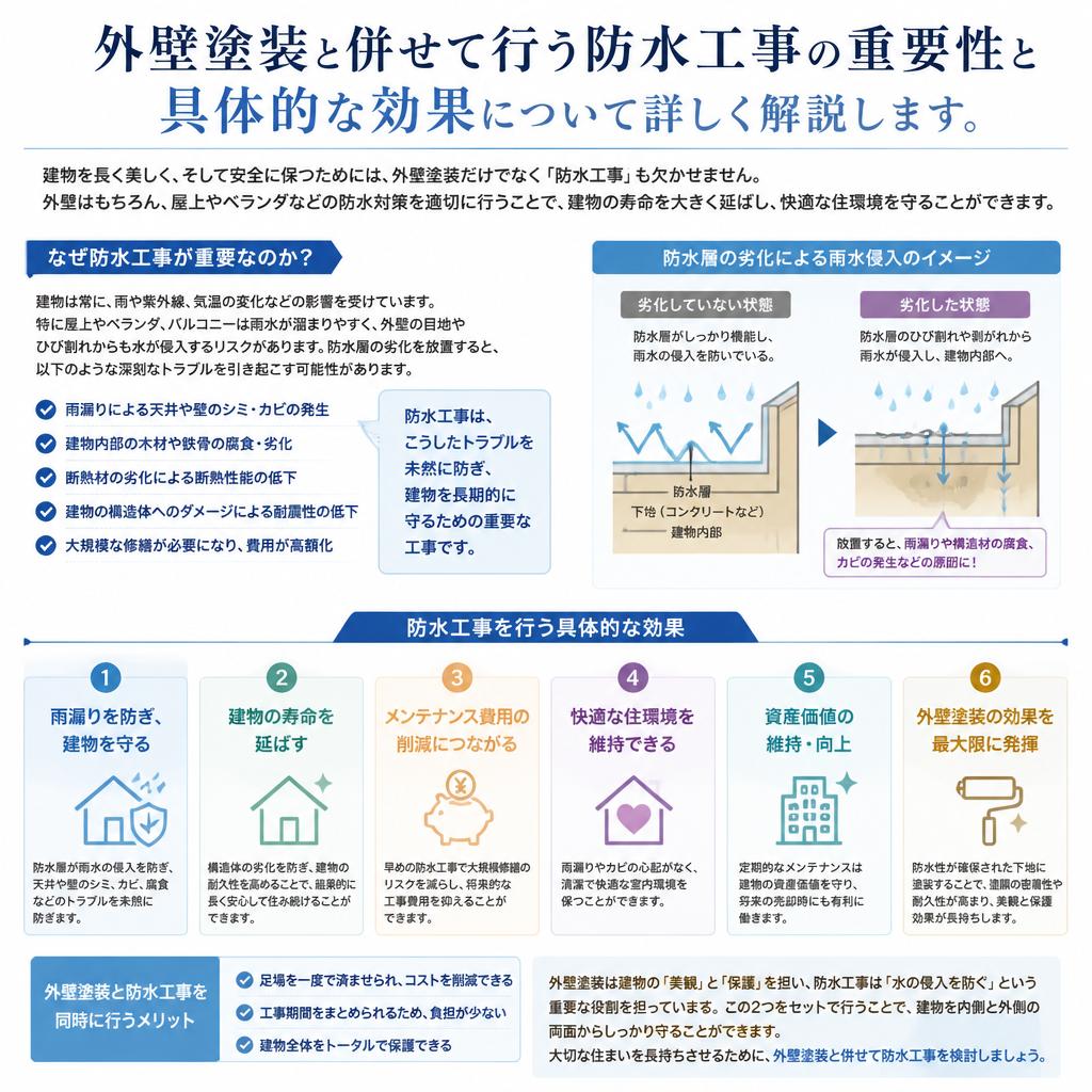 5. 防水工事で住まいを守る
